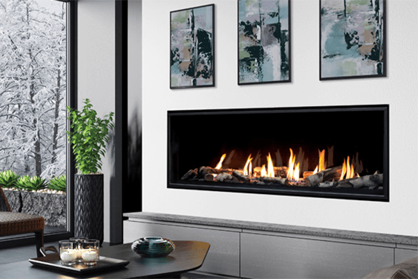 The C60 Tall Linear Gas Fireplace