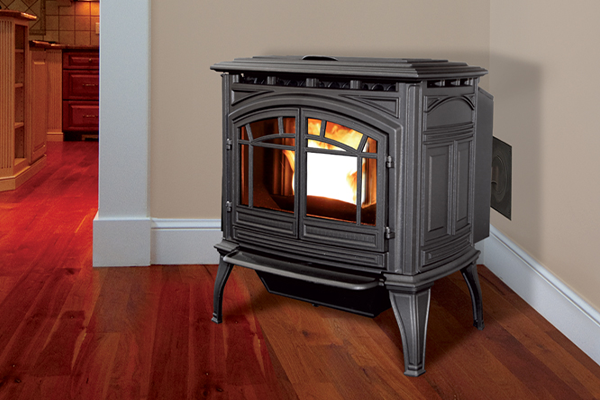 The M55 Cast Iron Pellet Freestanding Stove